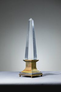 Sandro Petti - Lampada da tavolo mod. Obelisco