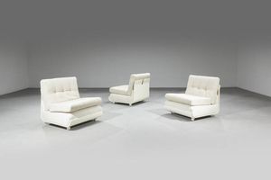 PRODUZIONE ITALIANA - Set di tre poltrone modulari