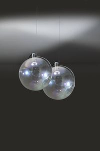 NASON CARLO  attribuito - Coppia di lampade a soffitto mod. Sona