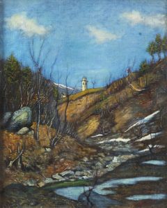 SEVERINO FERRARIS Prestinone (VB) 1903 - 1979 - Sole invernale