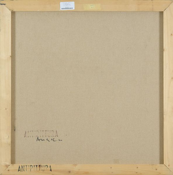 FRANCO ANGELI : Half Dollar (Antipittura)  - Asta Arte Moderna e Contemporanea  - Associazione Nazionale - Case d'Asta italiane