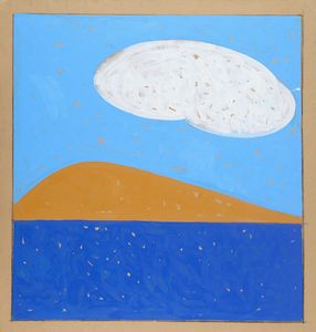 MARIO SCHIFANO : Paesaggio anemico  - Asta Arte Moderna e Contemporanea  - Associazione Nazionale - Case d'Asta italiane