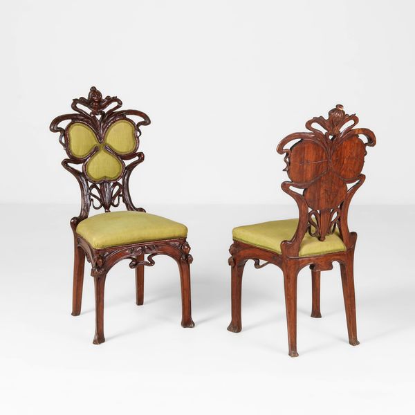 Ernesto Basile : Due sedie  - Asta Design - Associazione Nazionale - Case d'Asta italiane