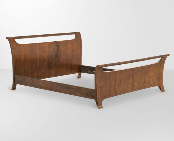 PAOLO BUFFA : Letto matrimoniale  - Asta Design - Associazione Nazionale - Case d'Asta italiane