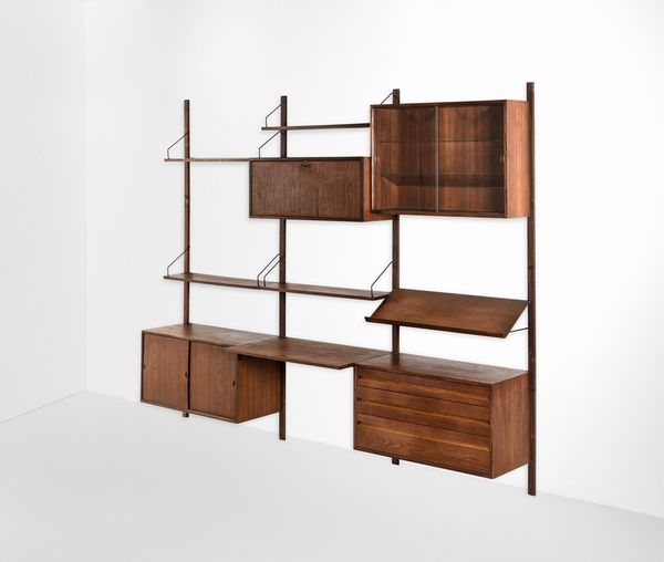 Poul Cadovius : Libreria  - Asta Design - Associazione Nazionale - Case d'Asta italiane