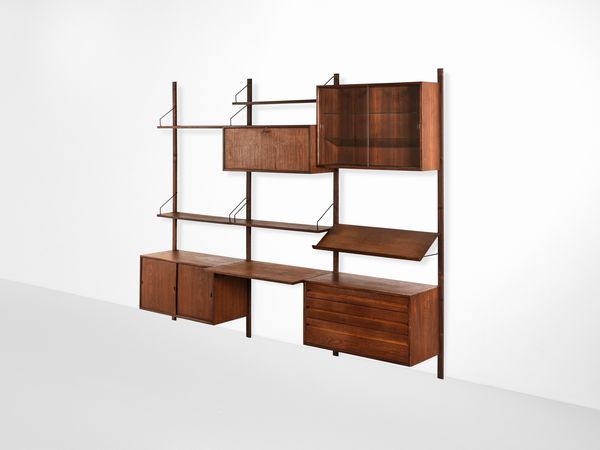 Poul Cadovius : Libreria  - Asta Design - Associazione Nazionale - Case d'Asta italiane