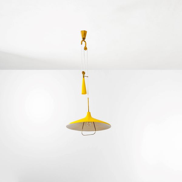 ANGELO LELII : Lampada a sospensione mod. 12126  - Asta Design - Associazione Nazionale - Case d'Asta italiane