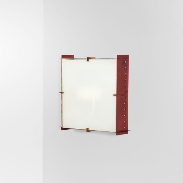 STILNOVO : Lampada a parete o a plafone.  - Asta Design - Associazione Nazionale - Case d'Asta italiane