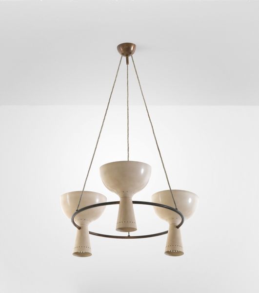 STILNOVO : Lampada a sospensione  - Asta Design - Associazione Nazionale - Case d'Asta italiane