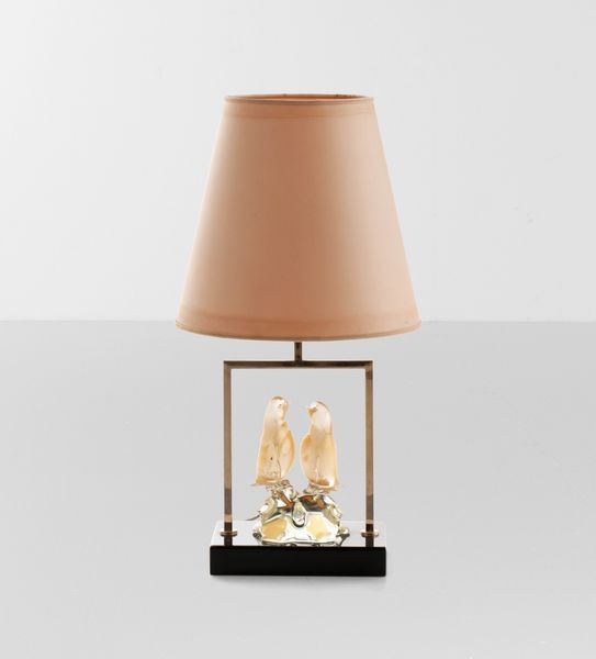 Archimede Seguso : Lampada da tavolo  - Asta Design - Associazione Nazionale - Case d'Asta italiane