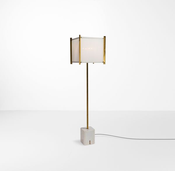 IGNAZIO GARDELLA : Lampada da terra mod.  Lte 12  - Asta Design - Associazione Nazionale - Case d'Asta italiane