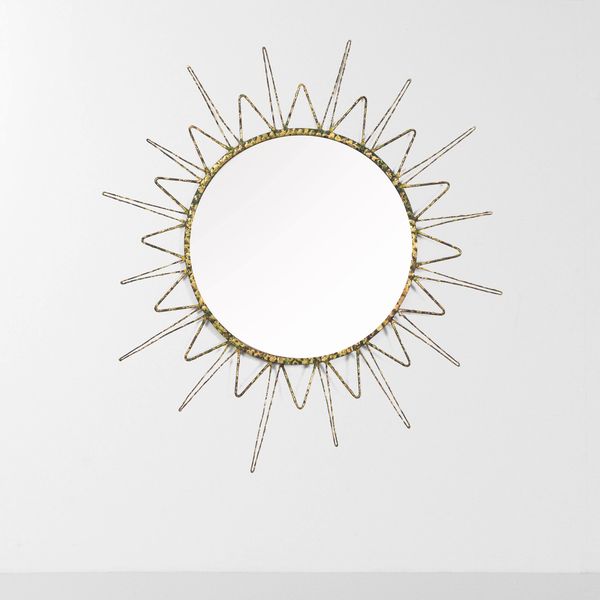 UGO TREVISAN : Specchio a parete  - Asta Design - Associazione Nazionale - Case d'Asta italiane