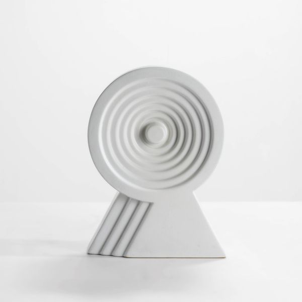 ETTORE SOTTSASS : Vaso mod. Yantra Y34  - Asta Design - Associazione Nazionale - Case d'Asta italiane