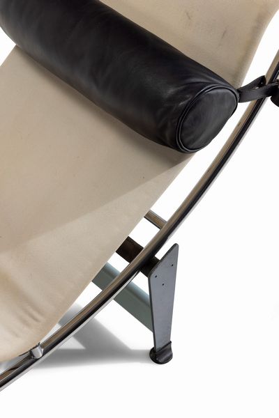 Charlotte Perriand & Le Corbusier : Chaise longue mod. LC4  - Asta Design - Associazione Nazionale - Case d'Asta italiane