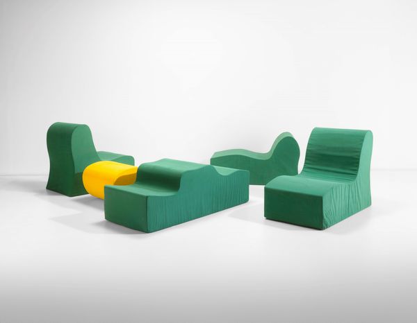 Sebastian Matta : Salotto modulare mod. Malitte  - Asta Design - Associazione Nazionale - Case d'Asta italiane