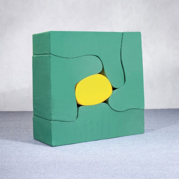 Sebastian Matta : Salotto modulare mod. Malitte  - Asta Design - Associazione Nazionale - Case d'Asta italiane