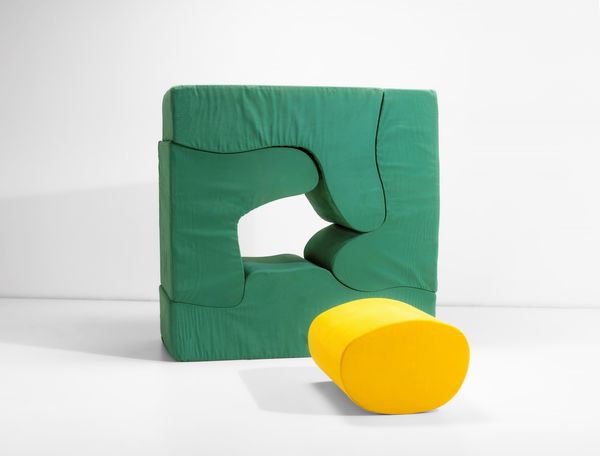 Sebastian Matta : Salotto modulare mod. Malitte  - Asta Design - Associazione Nazionale - Case d'Asta italiane