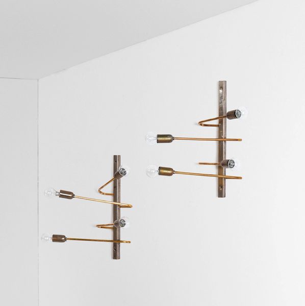 Due lampade da parete  - Asta Design - Associazione Nazionale - Case d'Asta italiane