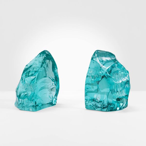 FONTANA ARTE : Due fermalibri mod. 1977  - Asta Design - Associazione Nazionale - Case d'Asta italiane