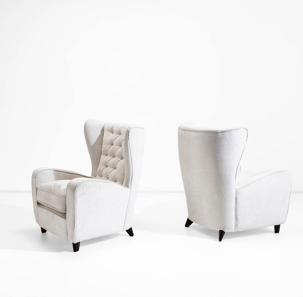 ICO PARISI : Due poltrone  - Asta Design - Associazione Nazionale - Case d'Asta italiane