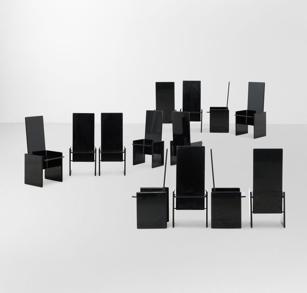 Kazuhide Takahama : Tredici sedie mod. Kazuki  - Asta Design - Associazione Nazionale - Case d'Asta italiane