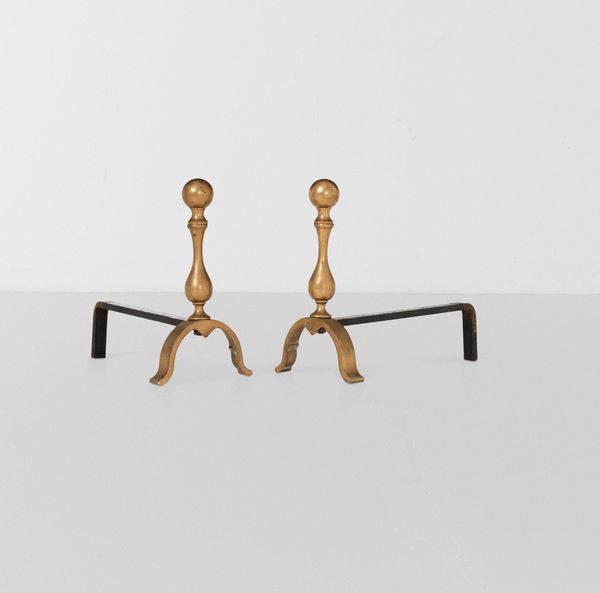 Due alari  - Asta Design - Associazione Nazionale - Case d'Asta italiane