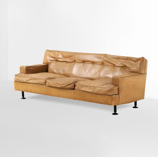 MARCO ZANUSO : Divano mod. Square  - Asta Design - Associazione Nazionale - Case d'Asta italiane