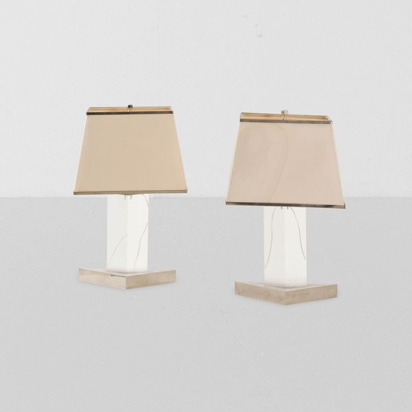 ROMEO REGA : Due lampade da tavolo  - Asta Design - Associazione Nazionale - Case d'Asta italiane