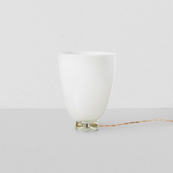 FERRO TOSO BAROVIER : Lampada da tavolo  - Asta Design - Associazione Nazionale - Case d'Asta italiane