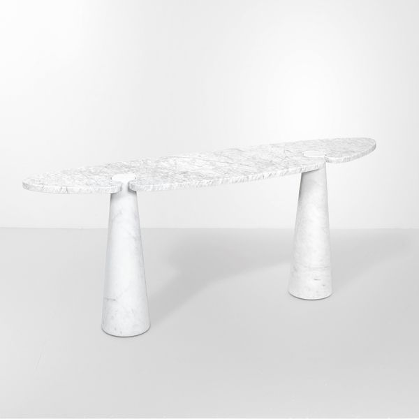 ANGELO MANGIAROTTI : Consolle della serie Eros  - Asta Design - Associazione Nazionale - Case d'Asta italiane