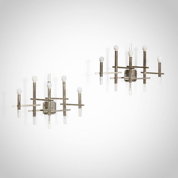 SCIOLARI : Due lampade a parete  - Asta Design - Associazione Nazionale - Case d'Asta italiane