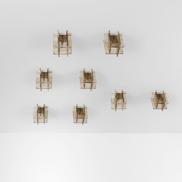 CARLO NASON : Dieci lampade a plafone.  - Asta Design - Associazione Nazionale - Case d'Asta italiane