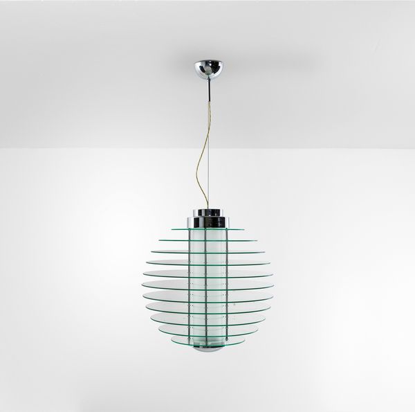 GIO PONTI : Lampada a sospensione mod. 0024  - Asta Design - Associazione Nazionale - Case d'Asta italiane