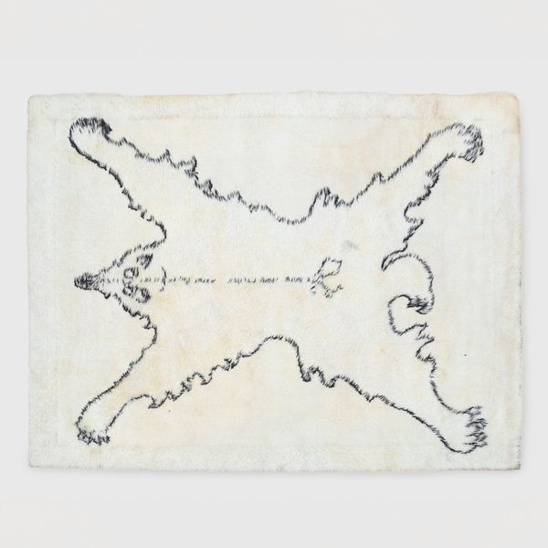 Roberto Gabetti, Aimaro Isola, Luciano Re e Guido Drocco : Tappeto mod. Tapiorso.  - Asta Design - Associazione Nazionale - Case d'Asta italiane