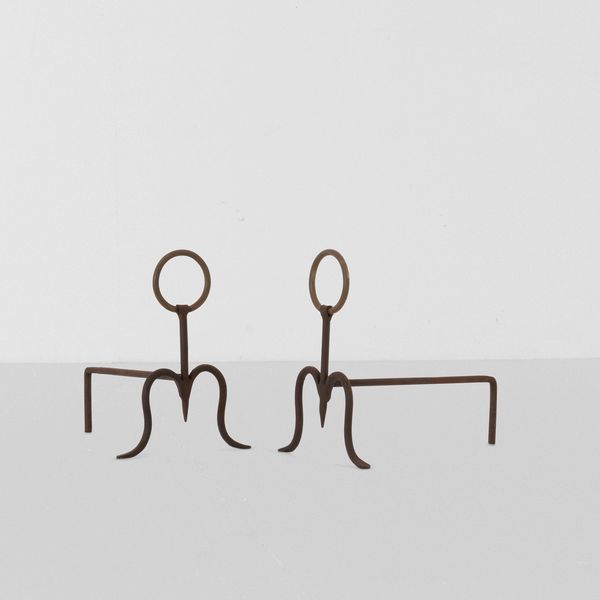 Due alari  - Asta Design - Associazione Nazionale - Case d'Asta italiane