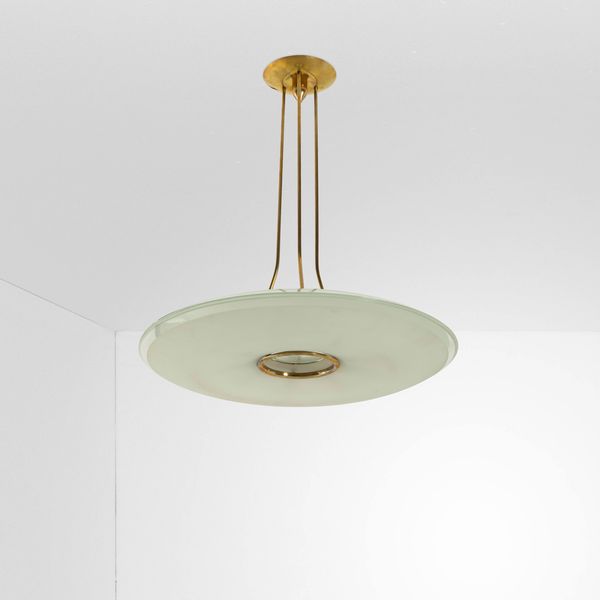 MAX INGRAND : Lampada a sospensione.  - Asta Design - Associazione Nazionale - Case d'Asta italiane