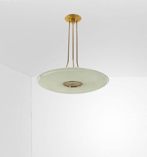 MAX INGRAND : Lampada a sospensione.  - Asta Design - Associazione Nazionale - Case d'Asta italiane