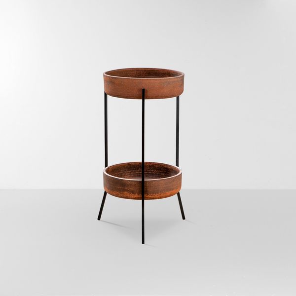 Franco Campo e Carlo Graffi : Fioriera Cachepot  - Asta Design - Associazione Nazionale - Case d'Asta italiane