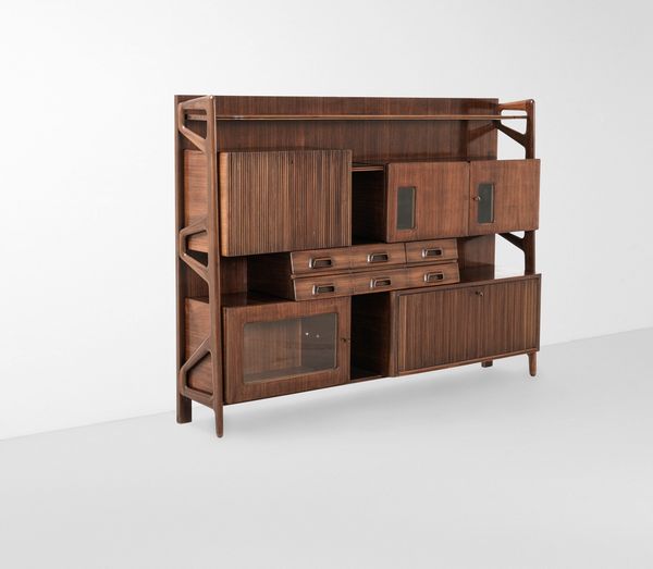 Ico Parisi, Attribuito a : Mobile contenitore  - Asta Design - Associazione Nazionale - Case d'Asta italiane