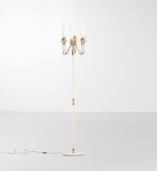 ANGELO LELII : Lampada da terra  - Asta Design - Associazione Nazionale - Case d'Asta italiane