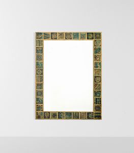 Erwin Burger : Specchio a parete  - Asta Design - Associazione Nazionale - Case d'Asta italiane