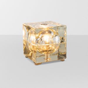 ALESSANDRO MENDINI - Lampada da tavolo mod. Cubosfera
