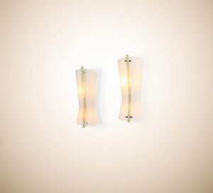 FONTANA ARTE : Due lampade a parete.  - Asta Design - Associazione Nazionale - Case d'Asta italiane