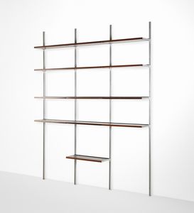 OSVALDO BORSANI - Libreria a parete mod. E22