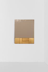 LUCIANO FRIGERIO : Specchio a parete mod. Marcus  - Asta Design - Associazione Nazionale - Case d'Asta italiane