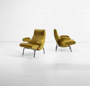 Erberto Carboni - Due poltrone mod. Delfino