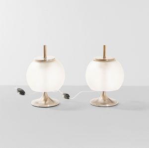 EMMA SCHWEINBERGER GISMONDI - Coppia di lampade da tavolo mod. Chi
