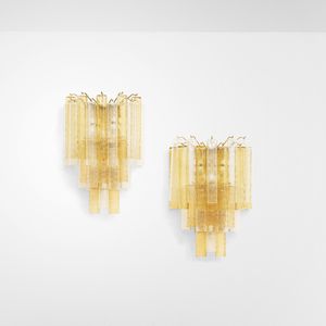 VENINI - Due lampade a parete