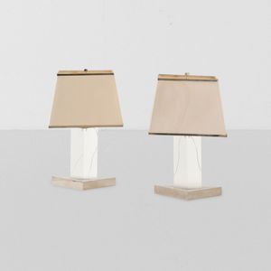 ROMEO REGA - Due lampade da tavolo