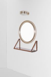 SERGIO MAZZA : Set di specchio, mensola e applique.  - Asta Design - Associazione Nazionale - Case d'Asta italiane